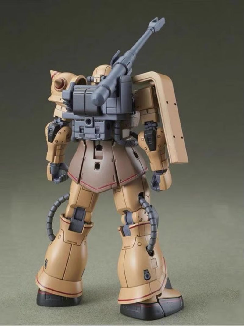 Hg 1/144 Gto Ms-06c-6/R6 Zaku  - Model Kit Gundam Hg ulasan dan harga