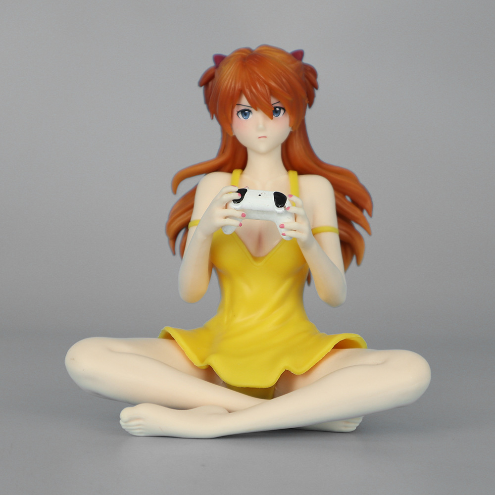 12CM Anime EVA Asuka Langley S - Model Kit Aoshima ulasan dan harga