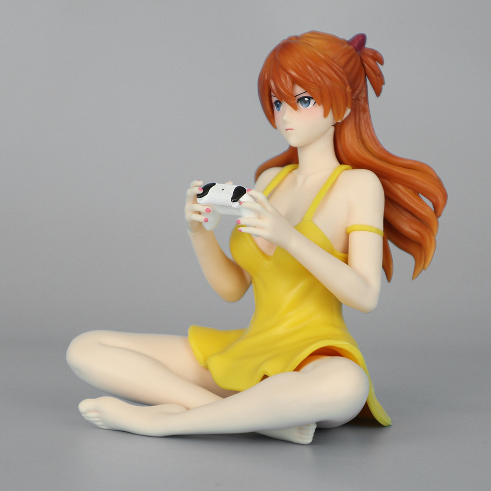 12CM Anime EVA Asuka Langley S - Model Kit Aoshima ulasan dan harga