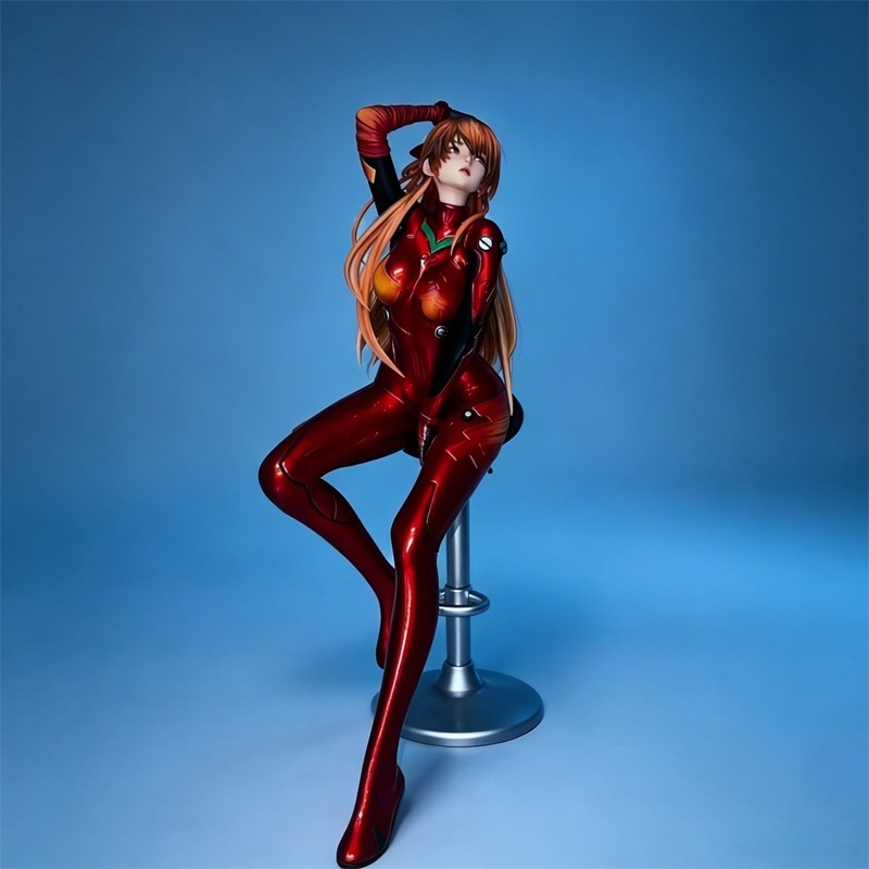 New 1/4 Scale GK Asuka Langley - Model Kit Aoshima ulasan dan harga