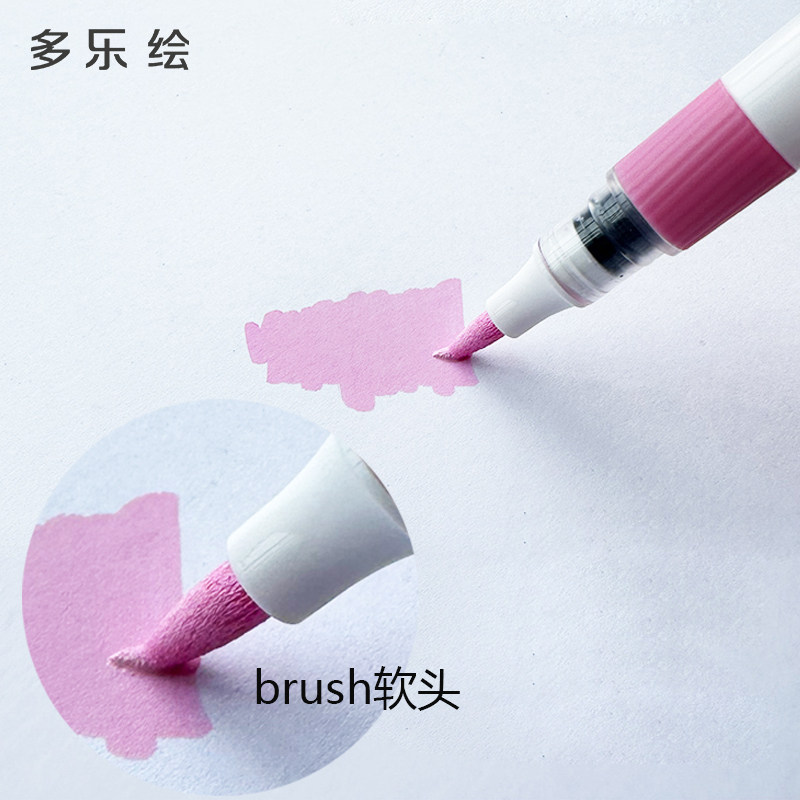 DOLOHA Replace Nib Soft Pen Ti - Model Kit Markers ulasan dan harga