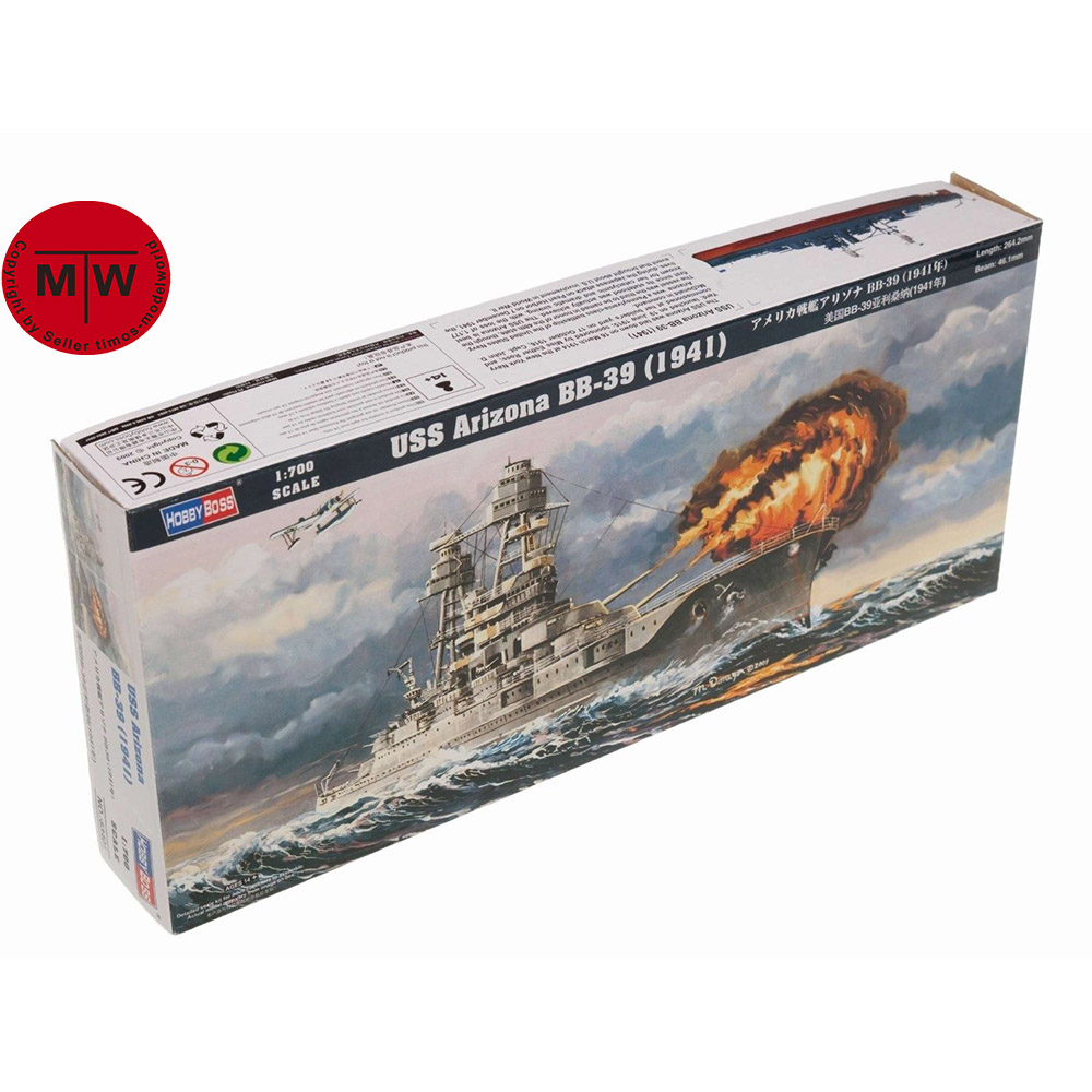 HobbyBoss 83401 1/700 Scale US - Model Kit Uss Arizona ulasan dan harga