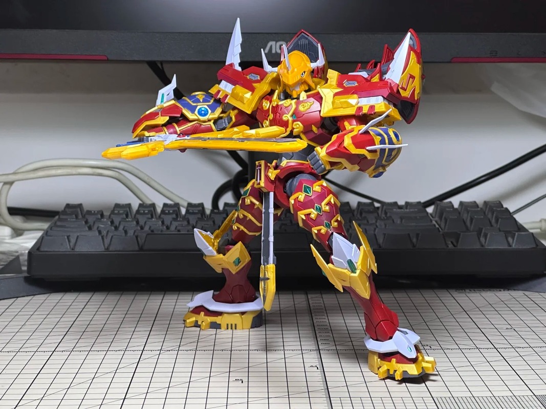 In Stock New Bandai Frs Digimo - Model Kit Kaisergreymon ulasan dan harga