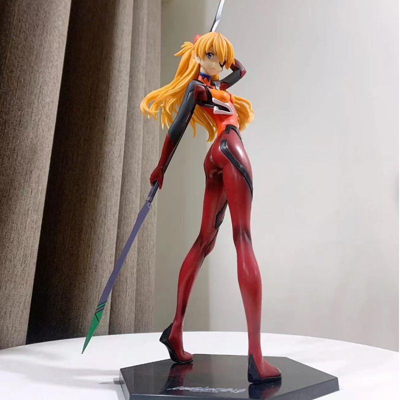 28cm Anime EVA Asuka Combat fo - Model Kit Aoshima ulasan dan harga