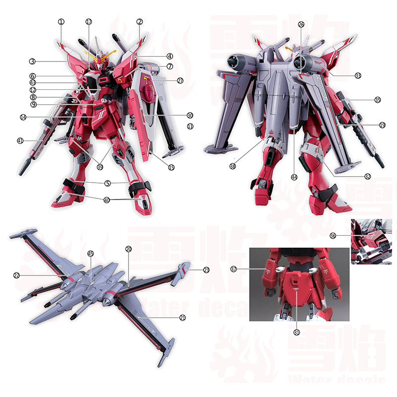 Model Decals Water Slide Decal - Model Kit Decals ulasan dan harga