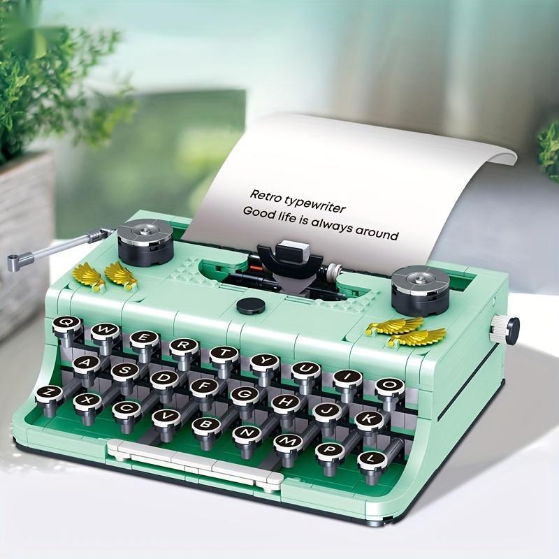 820PCS Typewriter Building Blo - Model Kit Vespa ulasan dan harga