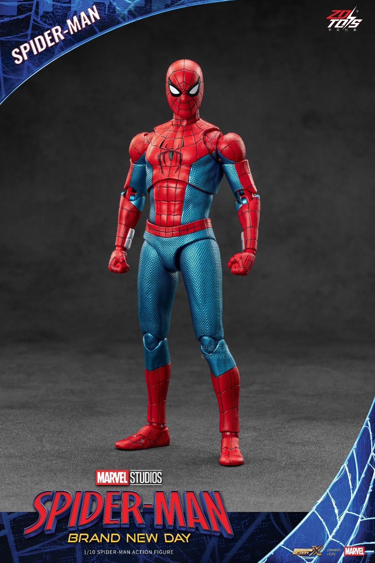 Marvel ZD Toys Spider-Man: Bra - Model Kit Spiderman ulasan dan harga