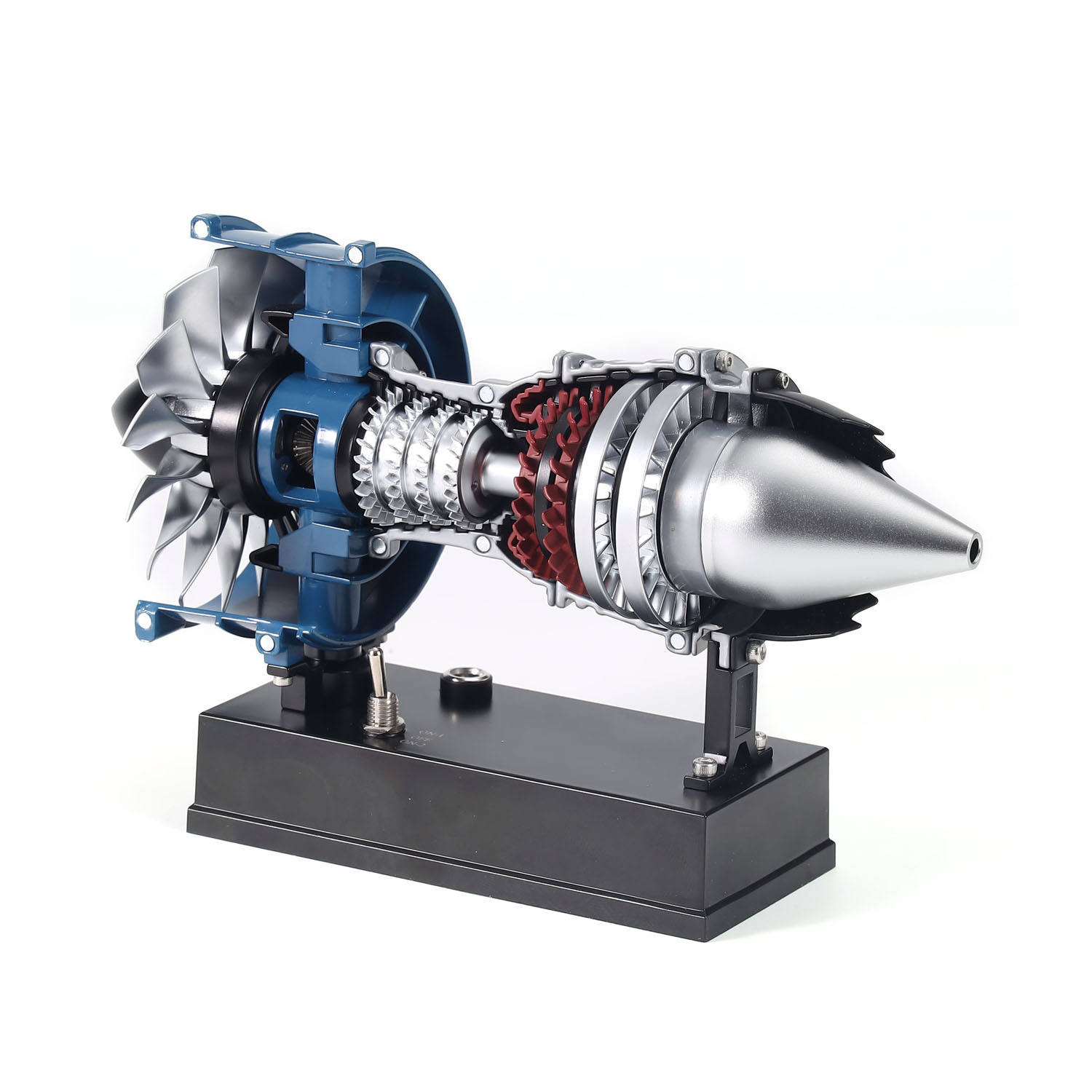 DM122 TECHING Mini Metal Aero  - Model Kit Motor Nuclear ulasan dan harga