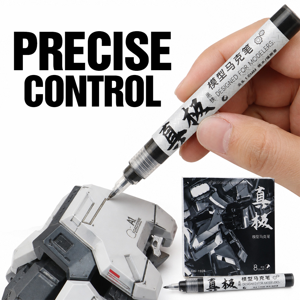 1/8 Pcs Model Marker Set Model - Model Kit Markers ulasan dan harga