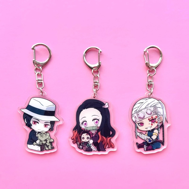 Keychain for Demon Slayer Giyu - Model Kit Nezuko ulasan dan harga