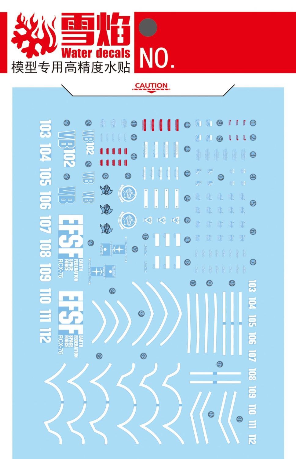 Model Decals High Precision Fl - Model Kit Water Decal ulasan dan harga