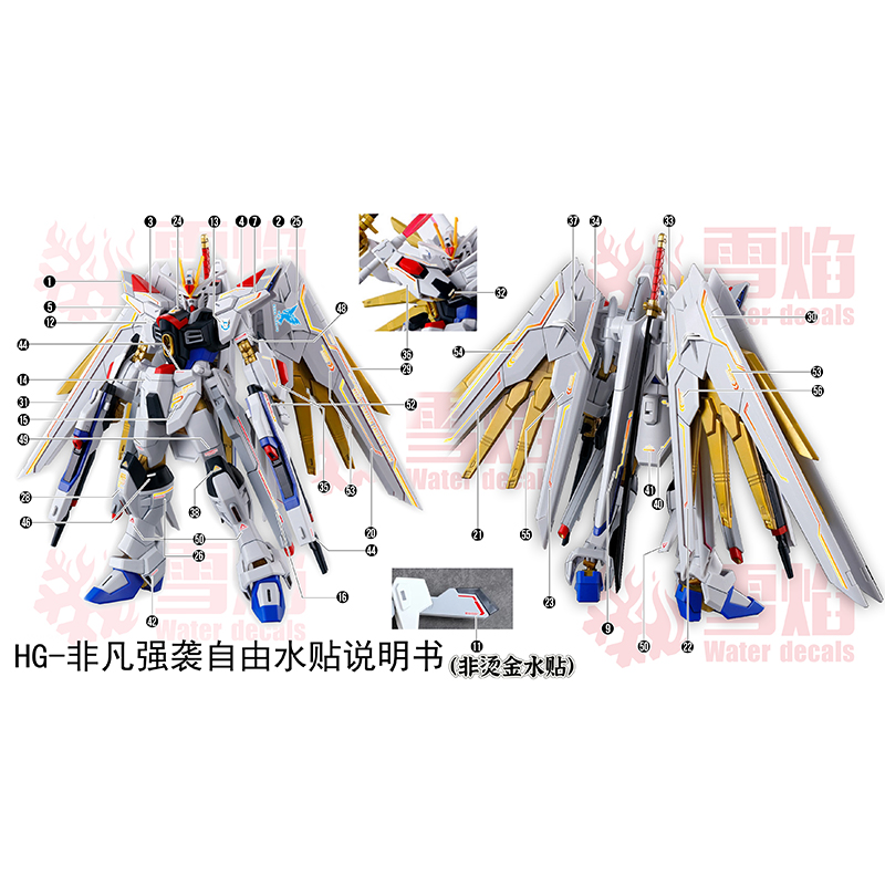 Model Decals Water Slide Decal - Model Kit Decals ulasan dan harga