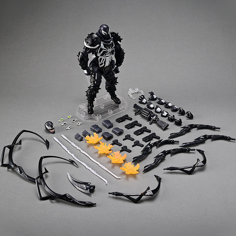 Agent Venom Action Figure Kaiy - Model Kit Spiderman ulasan dan harga