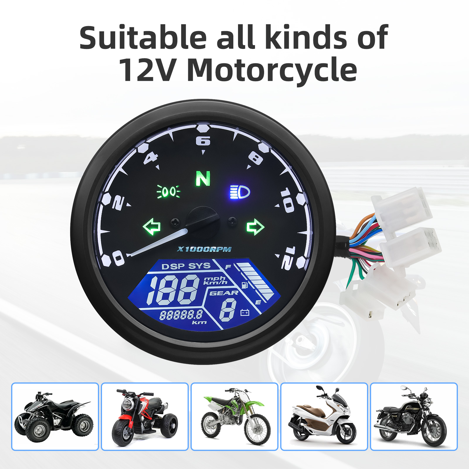 AD New Universal Motorcycle 12 - Model Kit Vespa ulasan dan harga