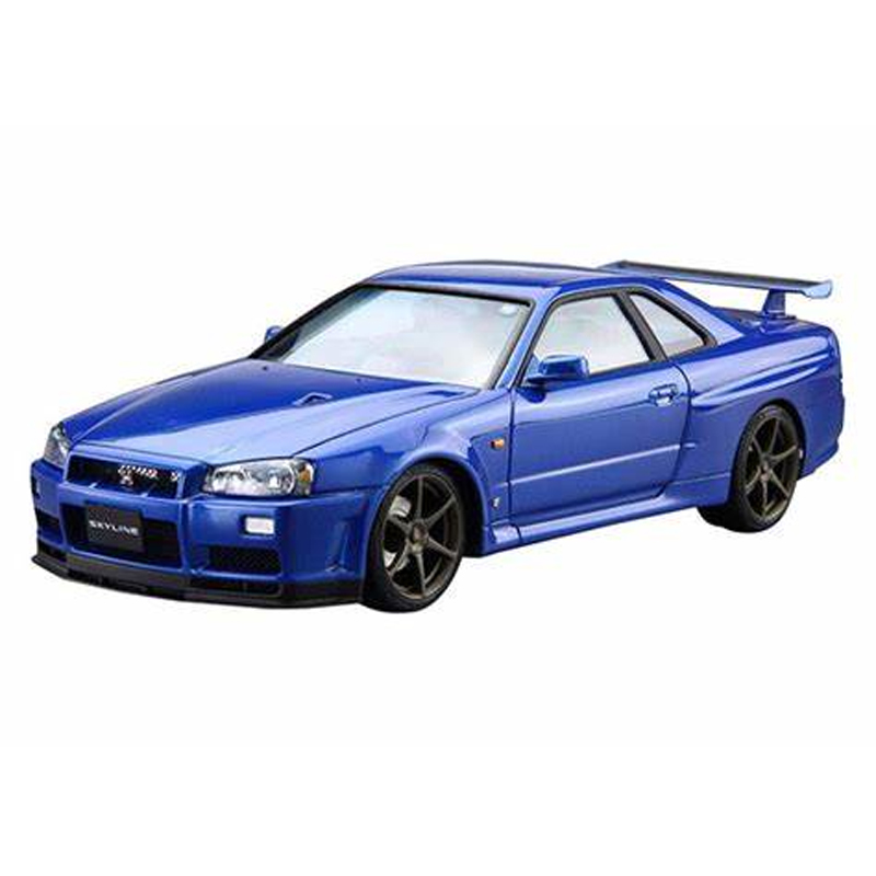 Static assembly car model Aosh - Model Kit Aoshima ulasan dan harga