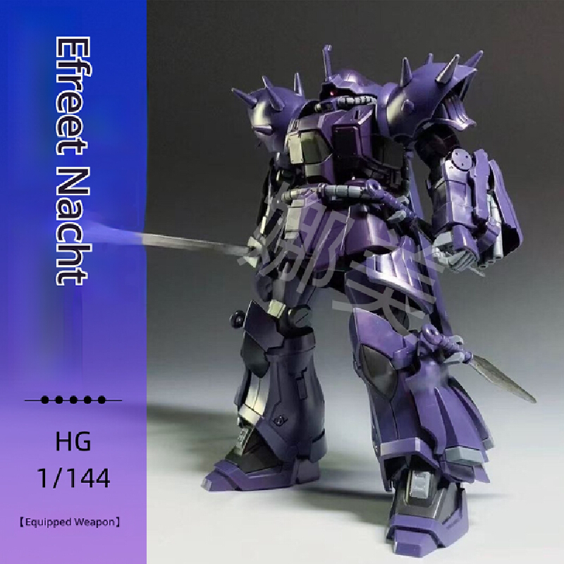 HG 1/144 Efreet Nacht Night Ba - Model Kit Water Decal ulasan dan harga