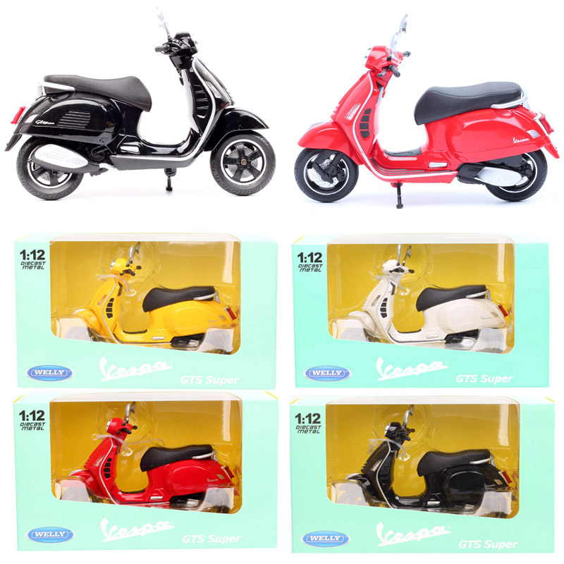 Welly 1/12 Scale 2020 Vespa GT - Model Kit Vespa ulasan dan harga